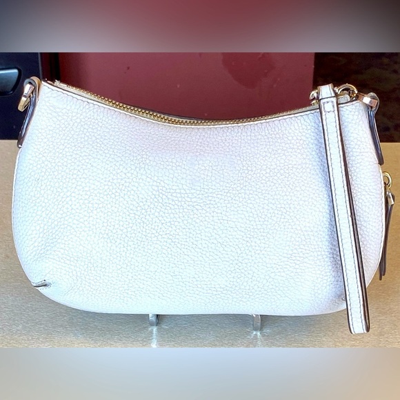 HENRI BENDLE White Leather Crossbody, EUC - Picture 3 of 11